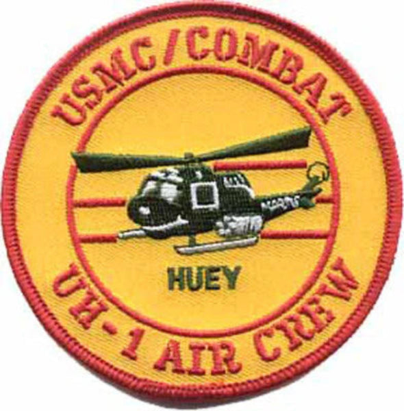 USMC Combat UH-1 Air Crew Huey Patch