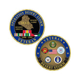 Operation Desert Storm Veteran Challenge Coin