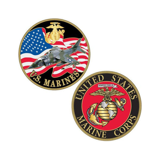 U.S. Marines Challenge Coin - EGA Semper Fidelis