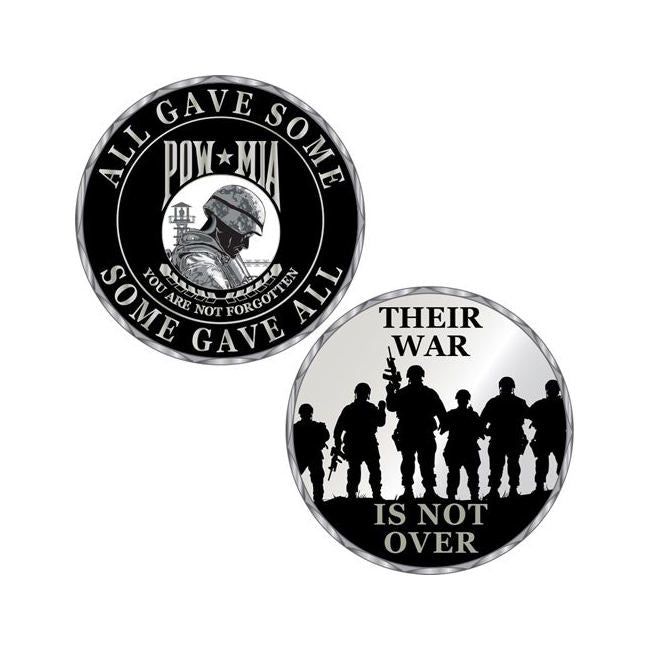 All Gave Some, Some Gave All - POW-MIA Challenge Coin