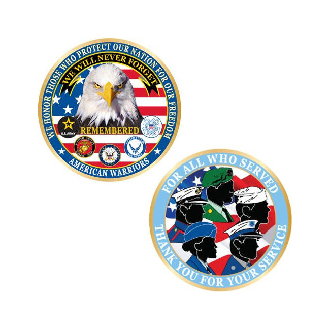American Warriors Challenge Coin
