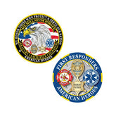 American Heroes First Responders Challenge Coin