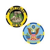Don't Tread on Me Challenge Coin