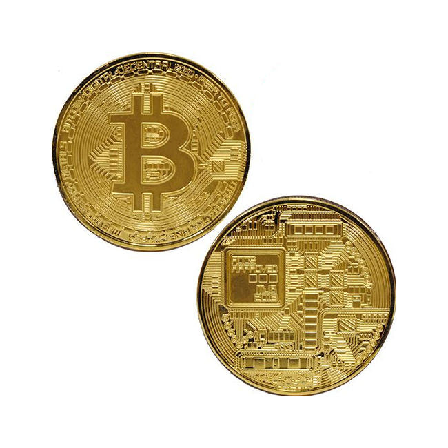 Bitcoin Challenge Coin with Acrylic Case