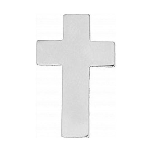 Chaplain's Cross Silver Small Pin - CLEARANCE!