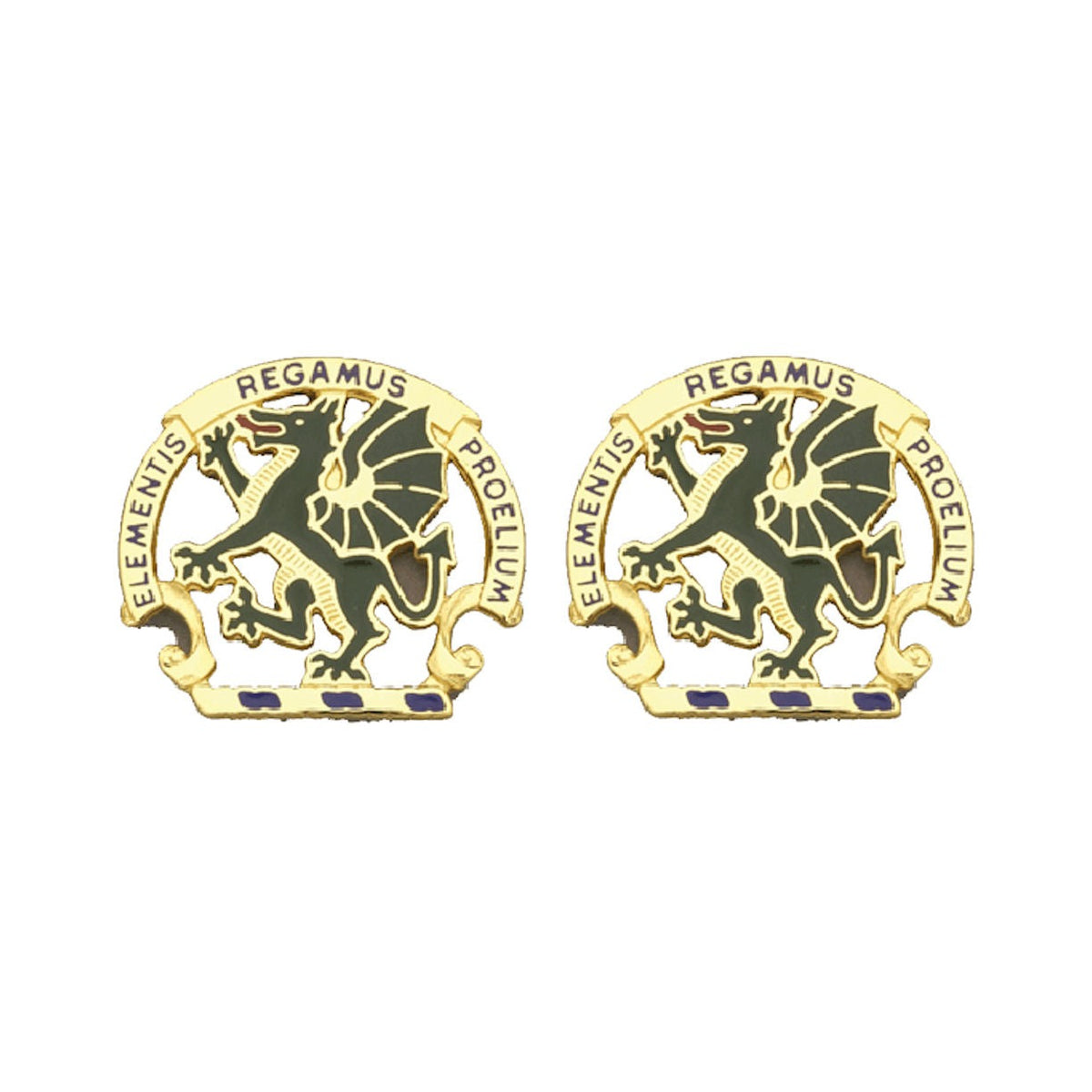 CHEM SCHOOL Distinctive Unit Insignia - Pair