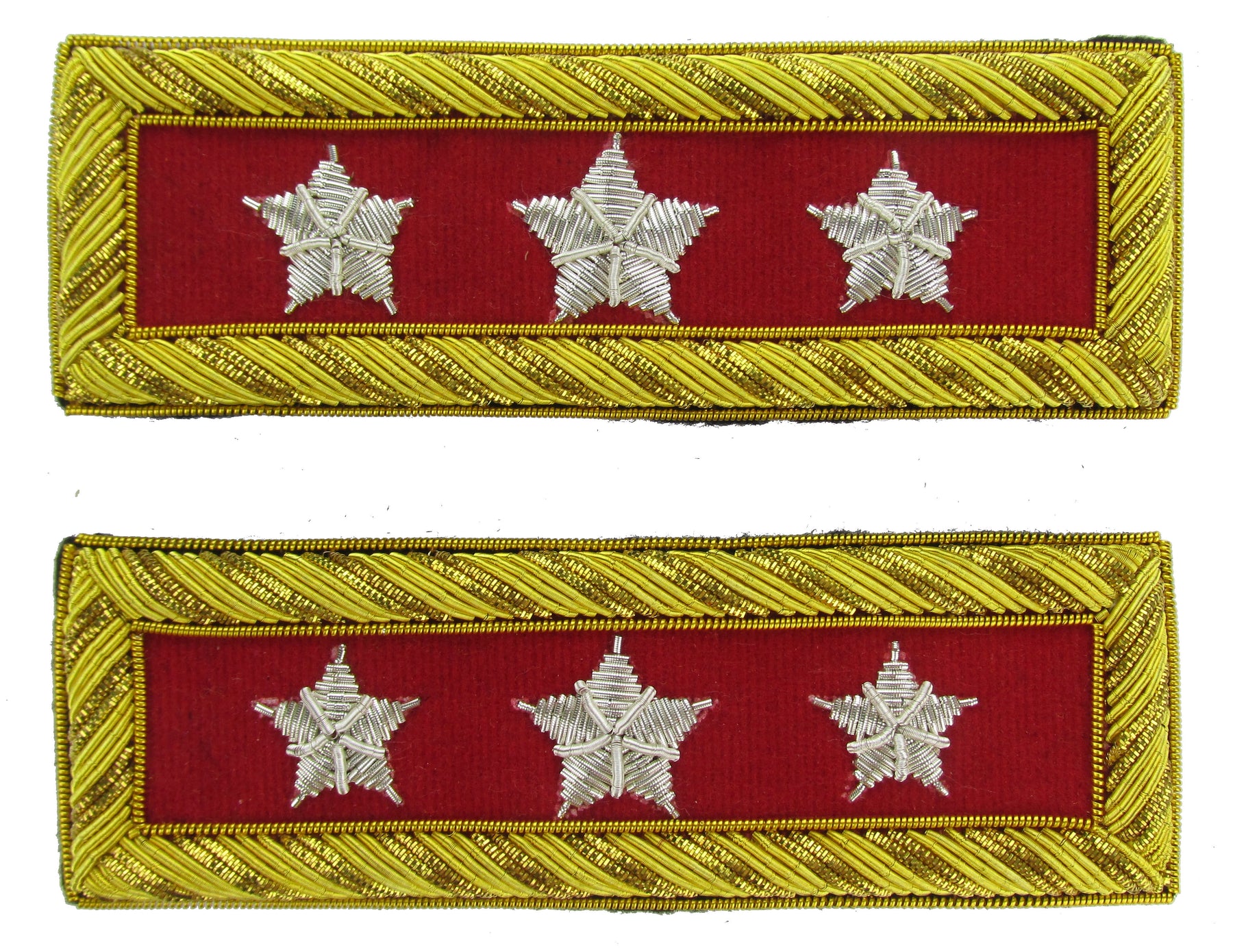 Union Officer Shoulder Board Rank - ARTILLERY - LT General