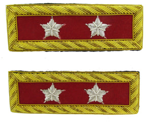 Union Officer Shoulder Board Rank - ARTILLERY - Major General