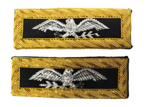 Civil War Shoulder Strap Insignia - Black Staff Colonel