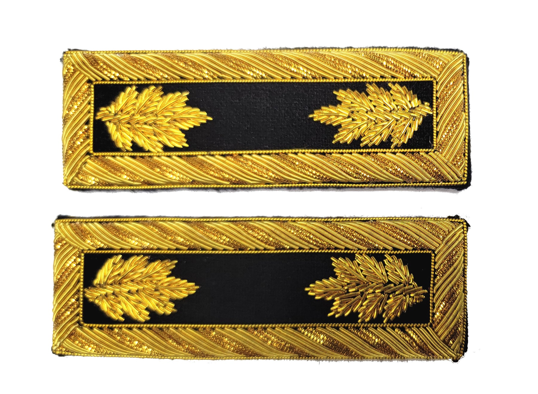 Civil War Shoulder Strap Insignia - Black Staff Major