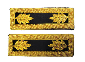 Civil War Shoulder Strap Insignia - Black Staff Major