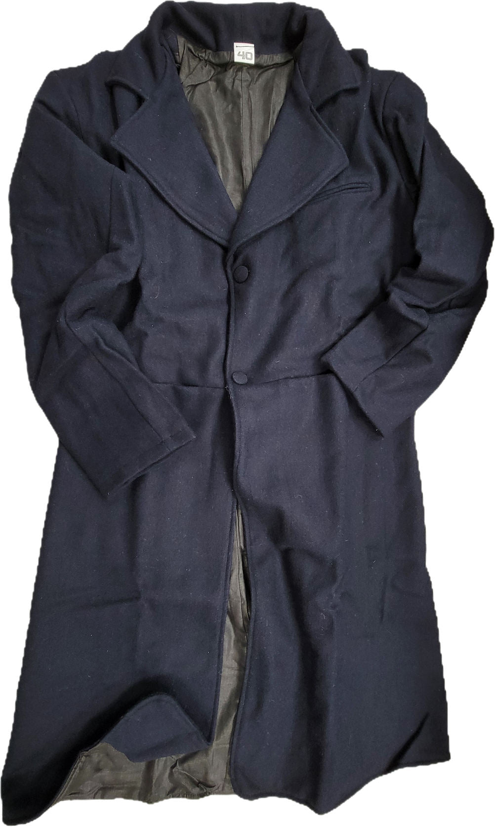 CLEARANCE - Reenactment 19th Century Civilian Two Button Coat - SIZE 40