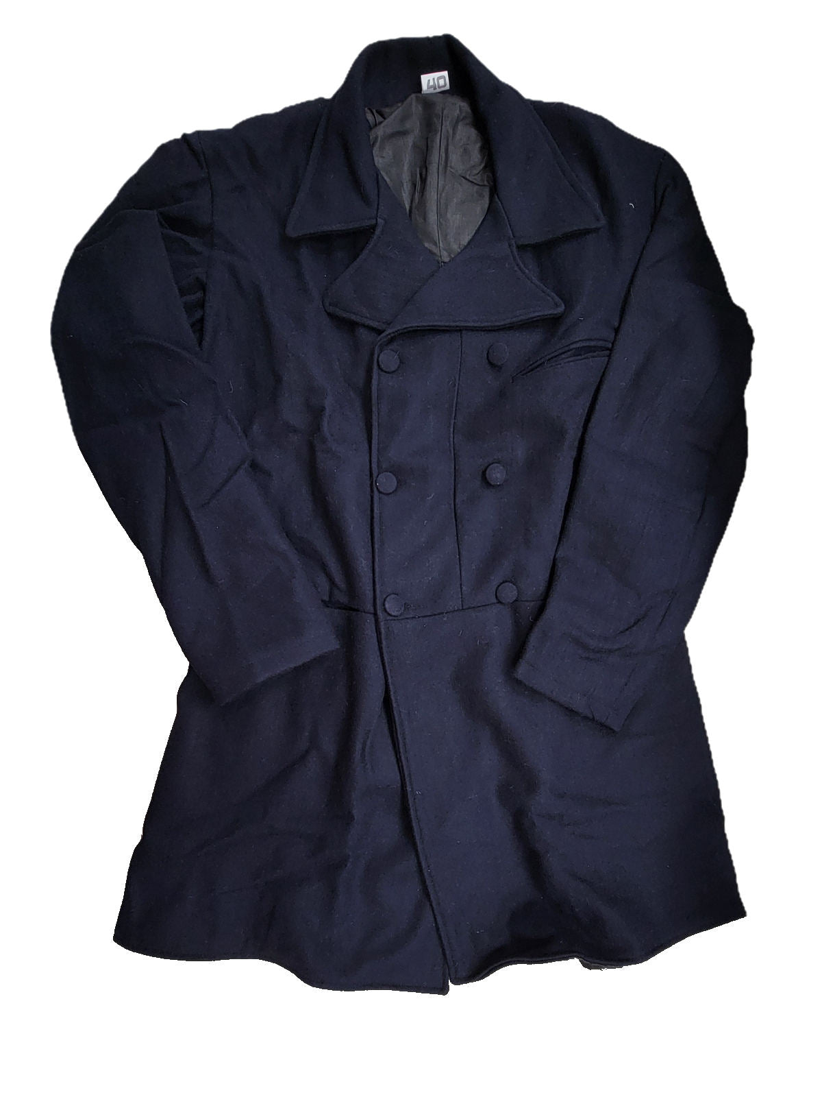 CLEARANCE - Reenactment 19th Century Civilian Double Breasted Coat - SIZE 40