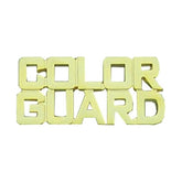 Color Guard Letters Metal Pin