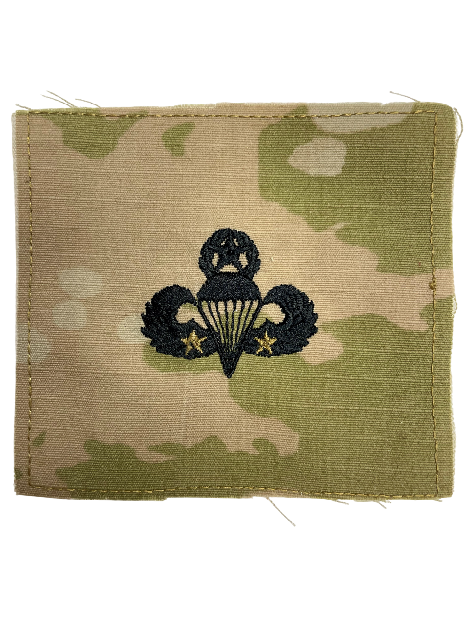 Combat Parachutist - U.S. Army Sew-On Badge - 3 Color OCP