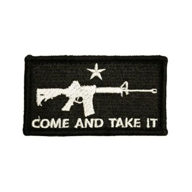 Come and Take It Patch Black