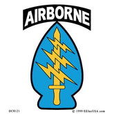 Special Forces Airborne Sticker Decal