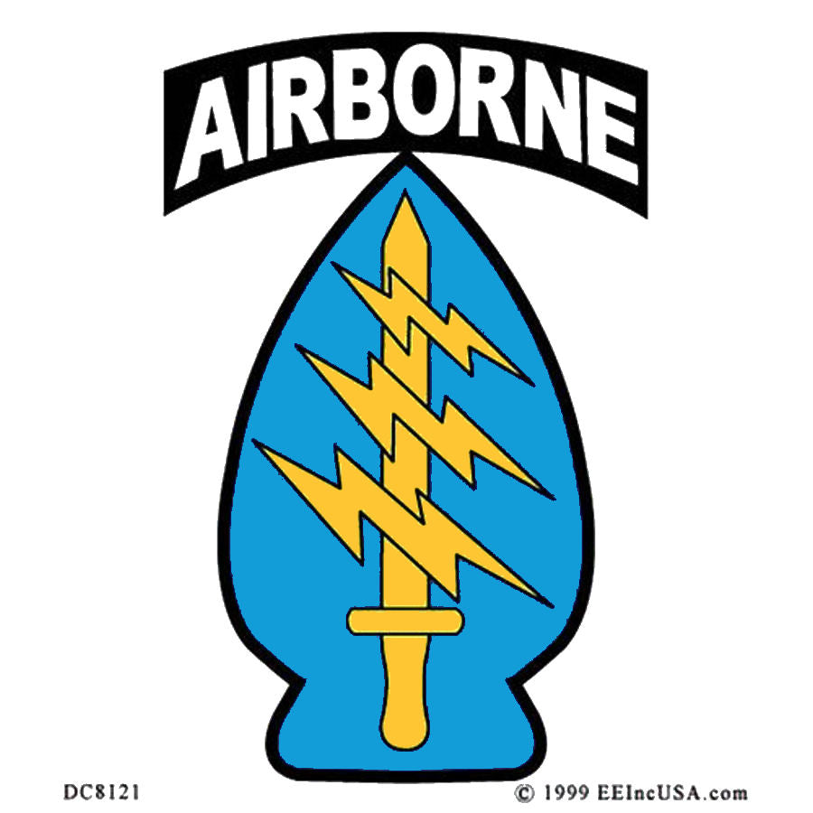 Special Forces Airborne Sticker Decal