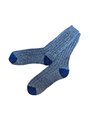 Donegal Irish Wool Walking Socks - Grey
