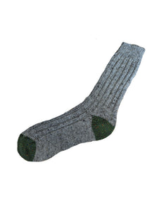 Donegal Irish Wool Walking Socks - Taupe