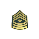 E-9 SGM Gold and Green Metal Pin