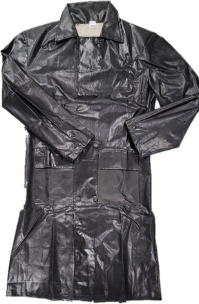 Civil War Rubberized Raincoat - Unlined Double Breasted