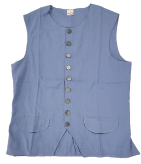 Revolutionary War Era Waist Coat - Linen / Short