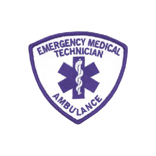 Emergency Medical Technician (EMT) with Ambulance Patch