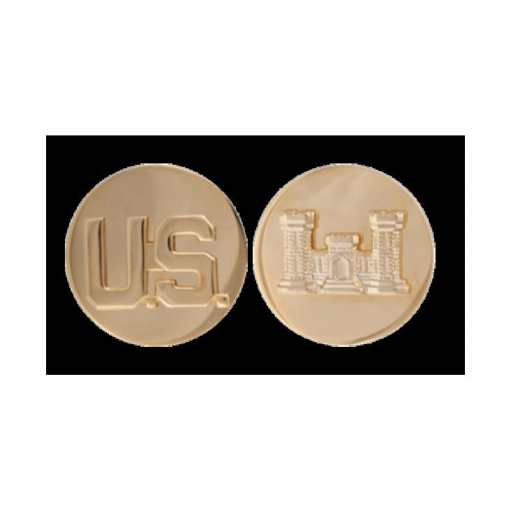 Engineer Enlisted Collar Device Set