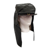 Civil War Tarred Canvas Kepi Cover