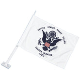 CLEARANCE - U.S. Coast Guard Car Flag