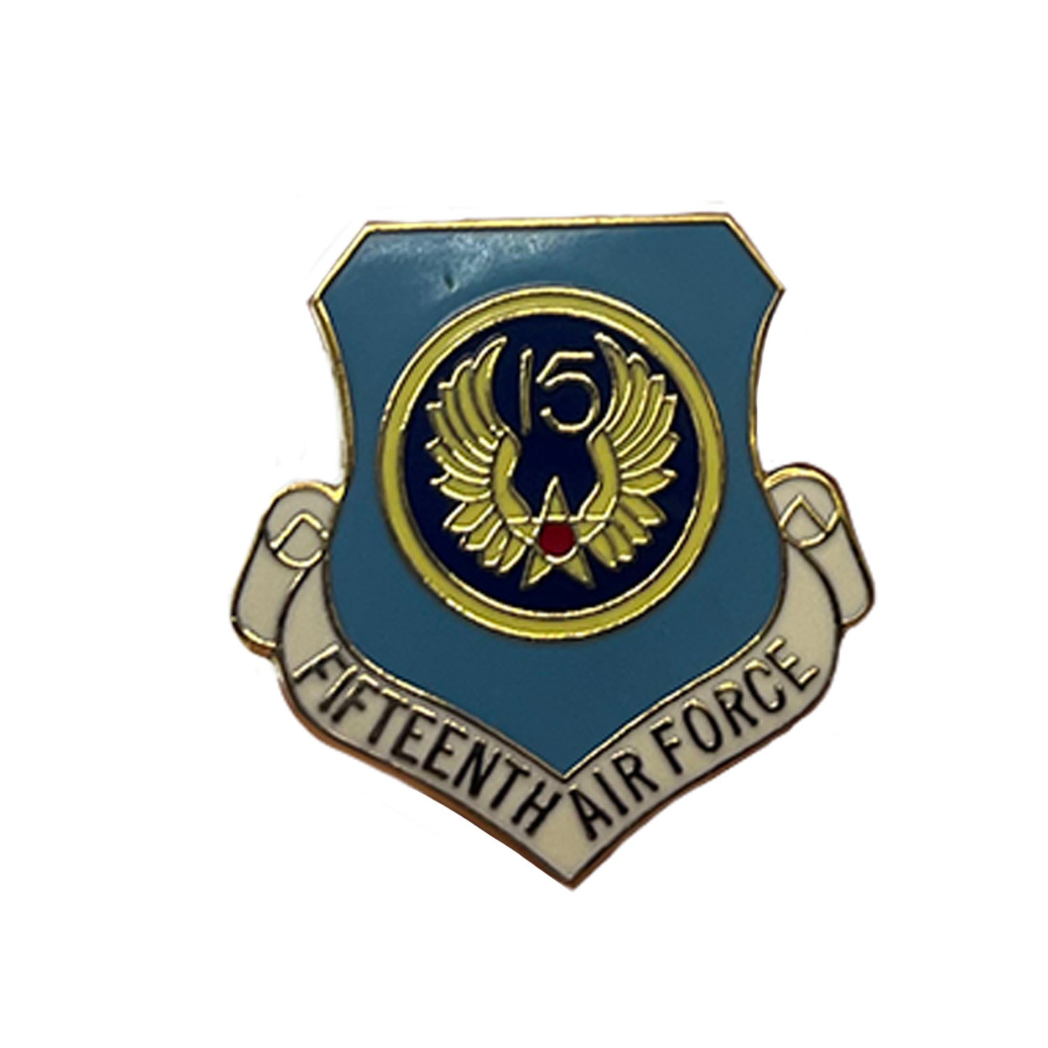 Fifteenth Air Force Metal Pin