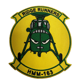 HMM-163 Ridge Runners - Chopper - Officially Licensed USMC Patch