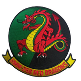 HMM-268 Squadron Red Dragons - Officially Licensed USMC Patch