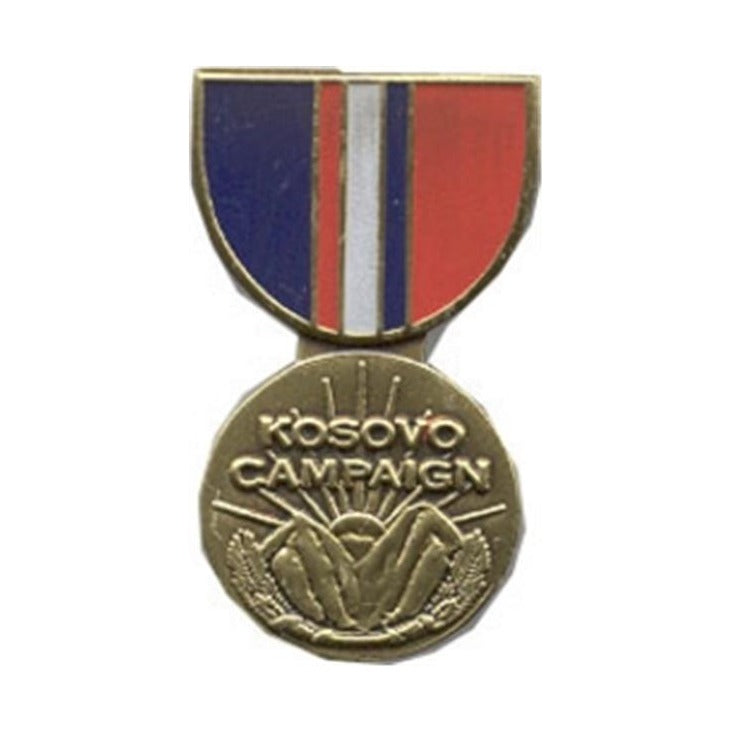 Kosovo Campaign Mini Medal Small Pin - CLEARANCE!