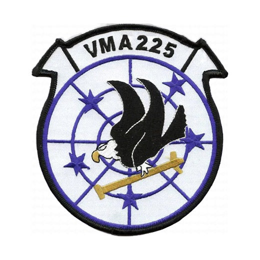 Marine Attack Squadron - VMA-225 Vagabonds Fixed Wing Squadron - USMC Patch