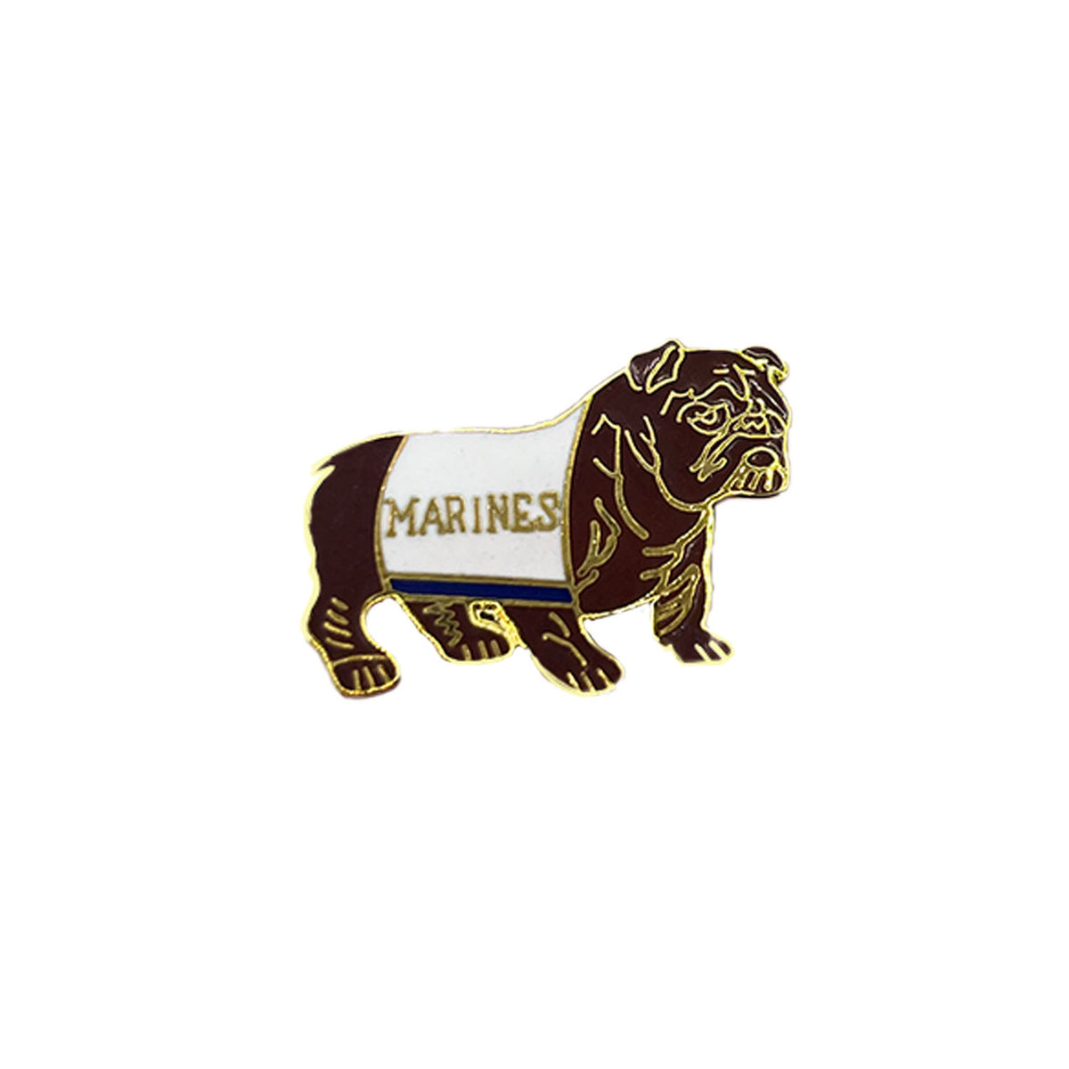 Marines Bulldog Metal Pin - CLEARANCE!