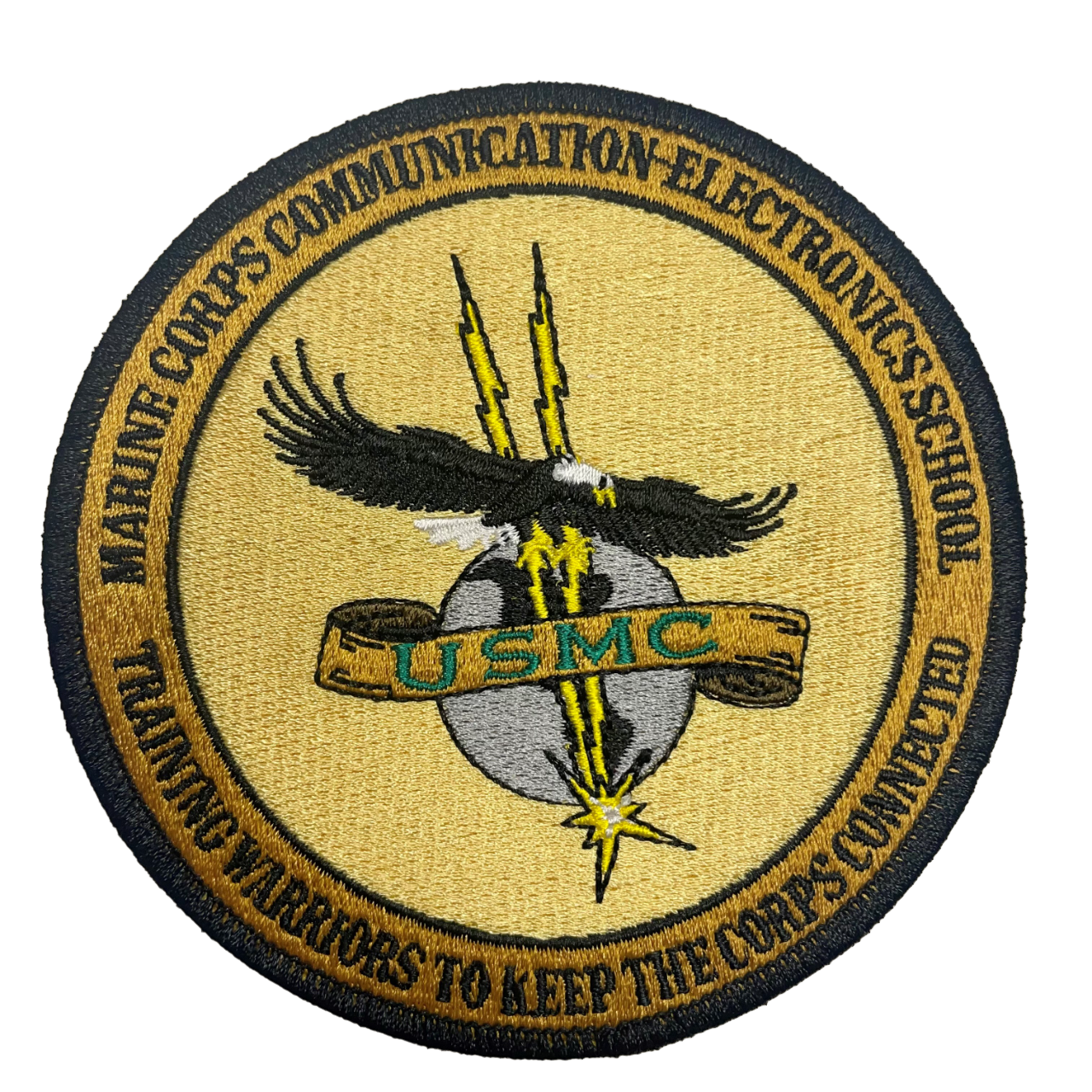 Marine Corps Communication-Electronics School - 4 Inch Sew-On Patch