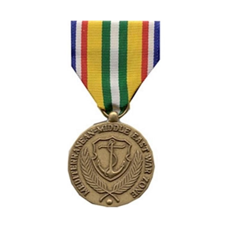 Merchant Marine Mediterranean Middle East War Zone Medal