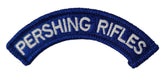 Military Patch - Pershing Rifles Tab Full Color