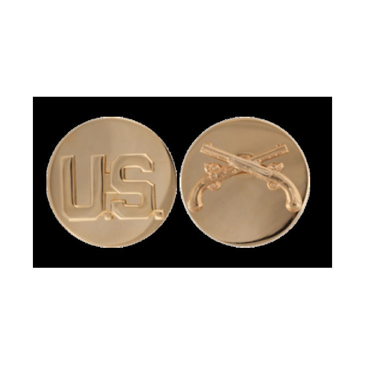 Military Police Enlisted Collar Device Set