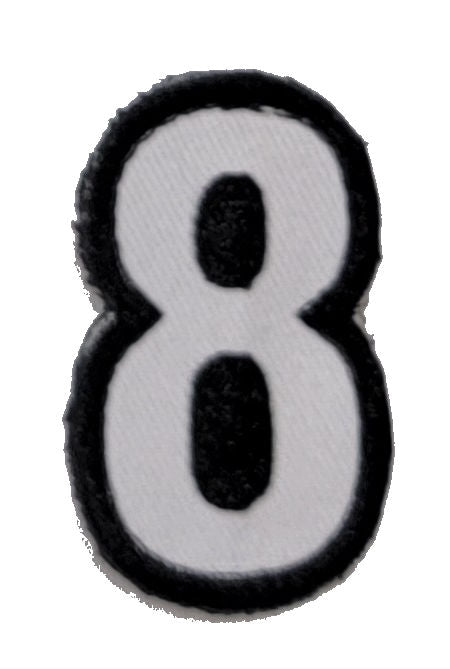 CLEARANCE - Tactical Numbers Patches with Hook Fastener