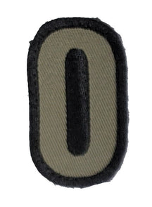 CLEARANCE - Tactical Numbers Patches with Hook Fastener