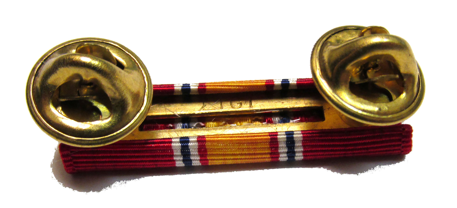 Military Surplus National Defense Ribbon with Bar Holder