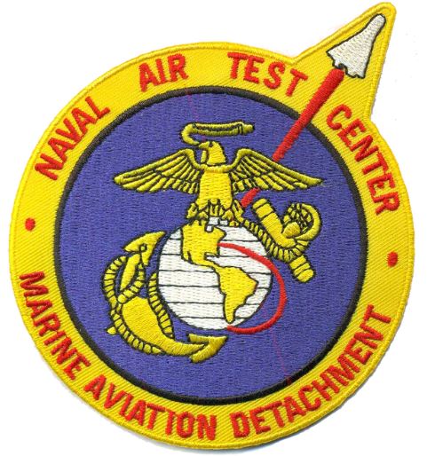 Naval Air Test Center - Marine Aviation Detachment - USMC Patch
