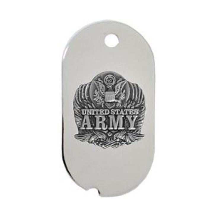 CLEARANCE - Military Novelty Dog Tag with Chain