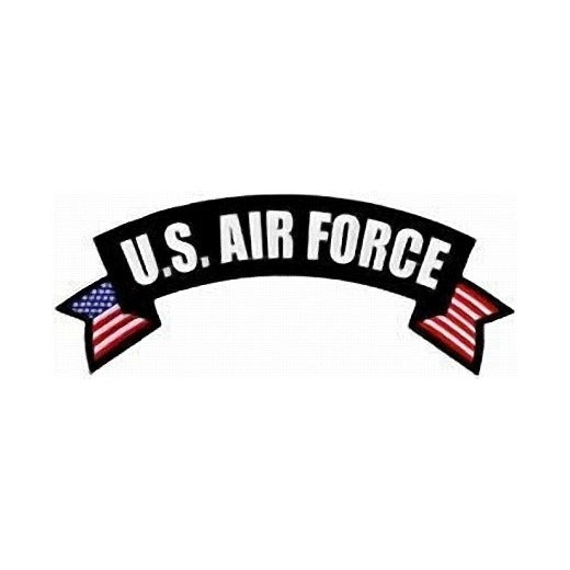 US Air Force Rocker Back Patch