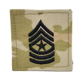 Army 3 Color OCP Rank - Sgt Major