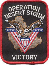 Operation Desert Storm Victory - Sew-On Patch