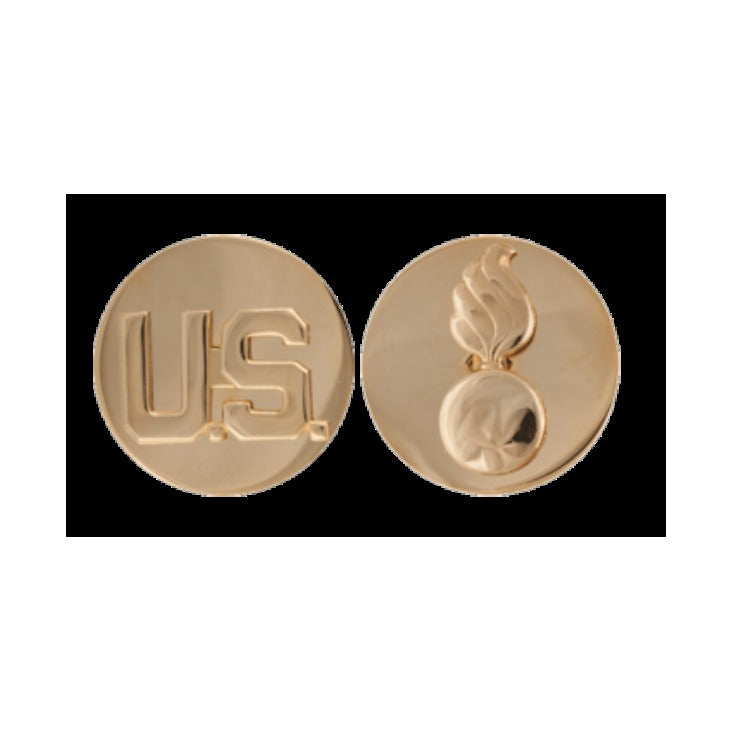 Ordnance Enlisted Collar Device Set